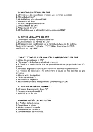 Curso Taller de Inversión Pública