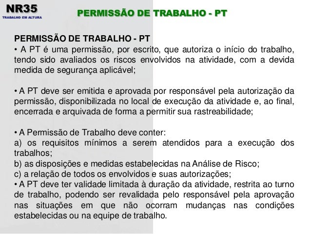 Curso trabalho em altura