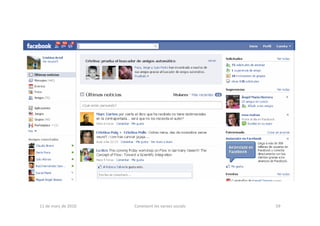 11 de març de 2010   Coneixent les xarxes socials   59
 