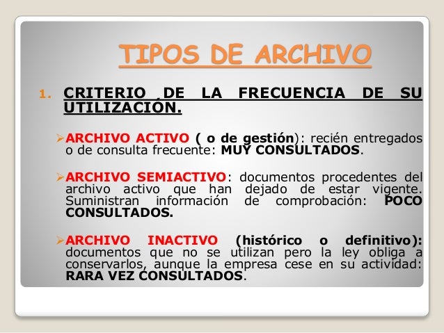 ARCHIVO Y CLASIFICACIÓN_Curso web 2.0