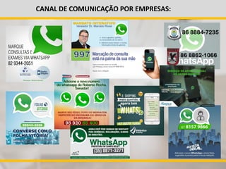 CANAL DE COMUNICAÇÃO POR EMPRESAS:
 