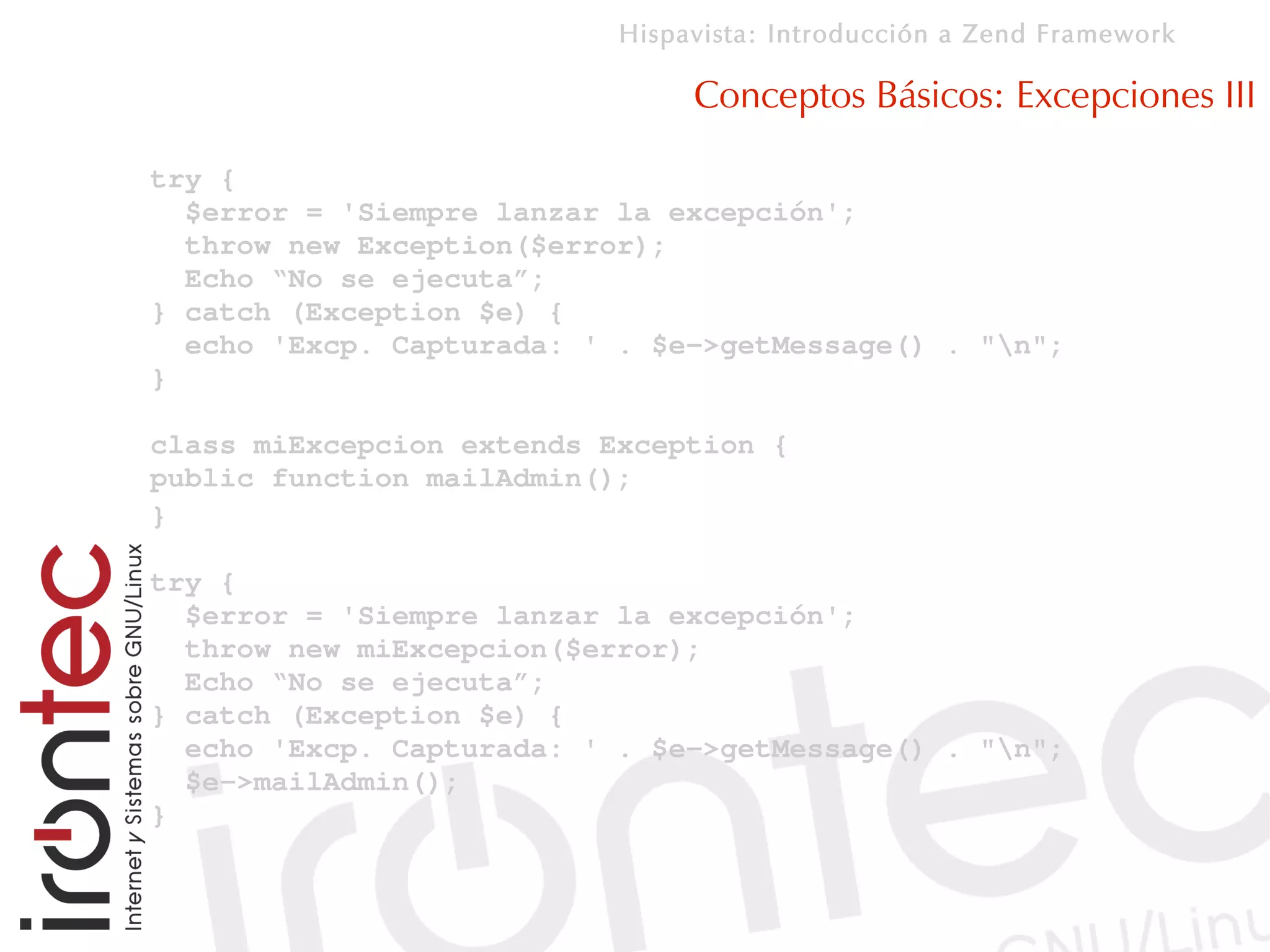 Introducción a Zend Framework