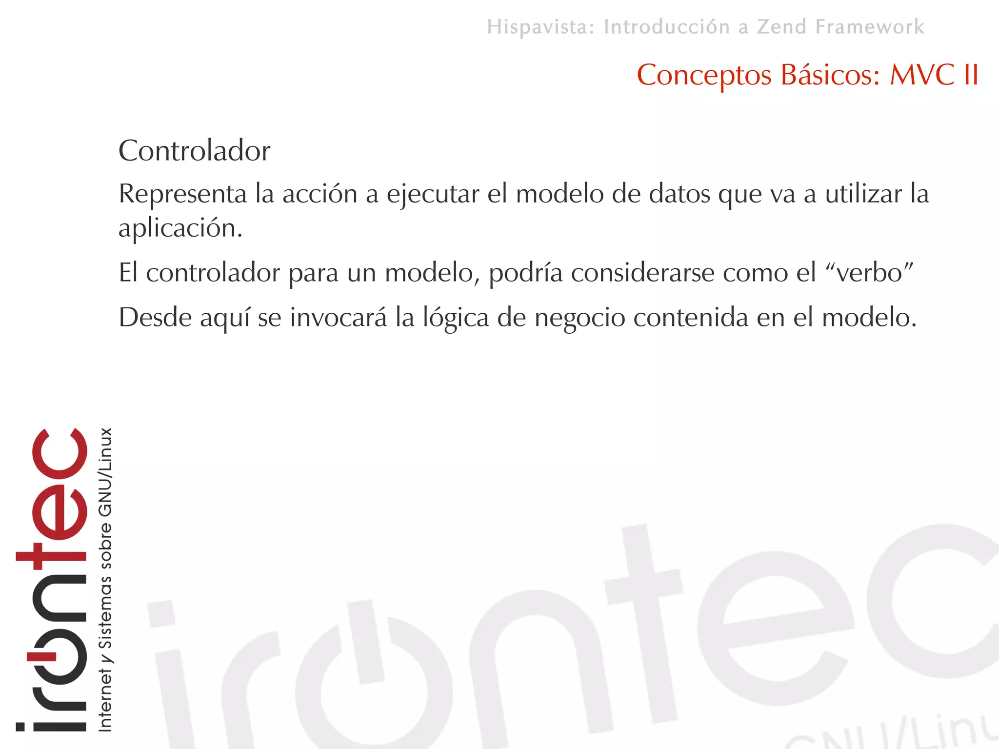 Introducción a Zend Framework