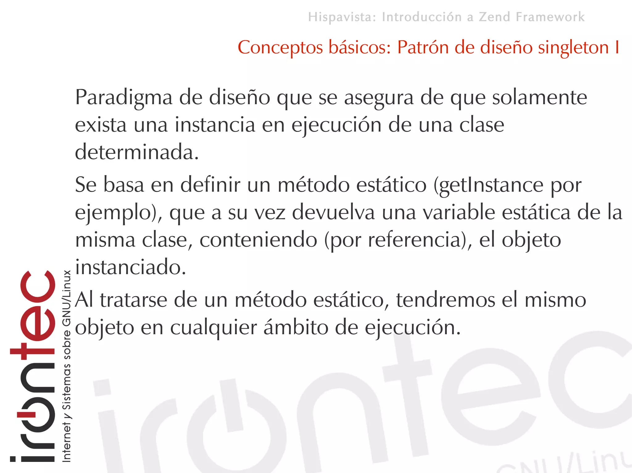 Introducción a Zend Framework