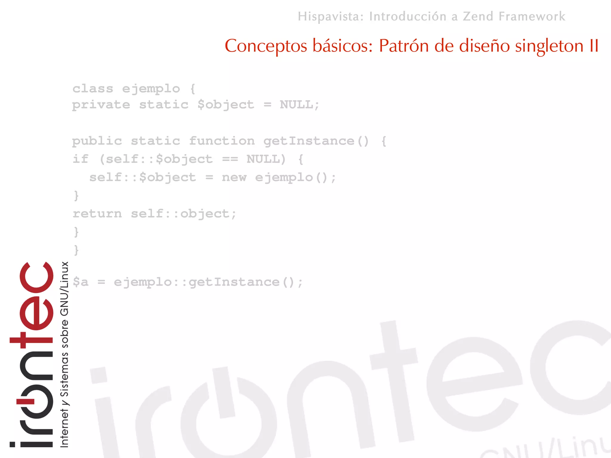 Introducción a Zend Framework