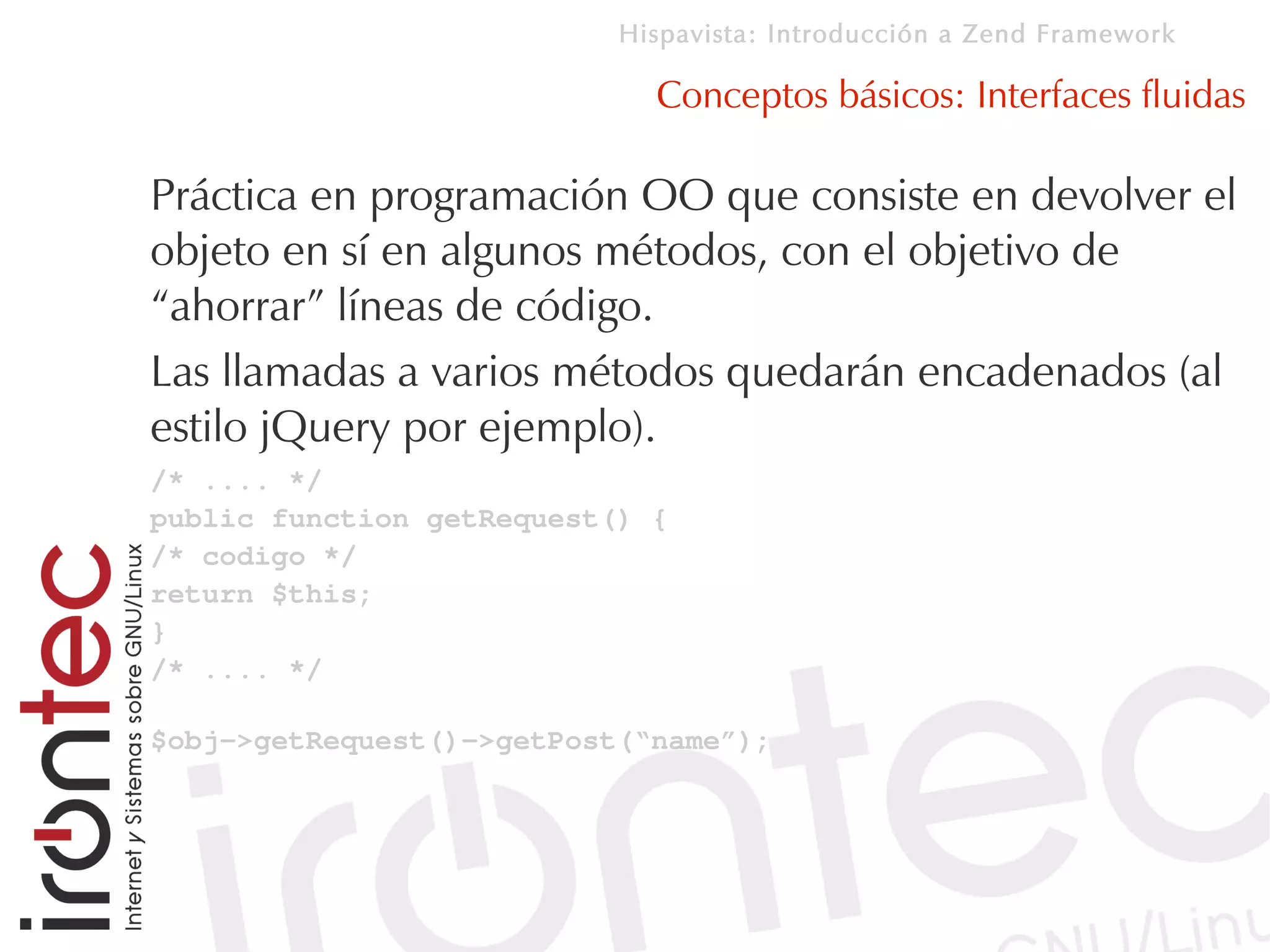 Introducción a Zend Framework