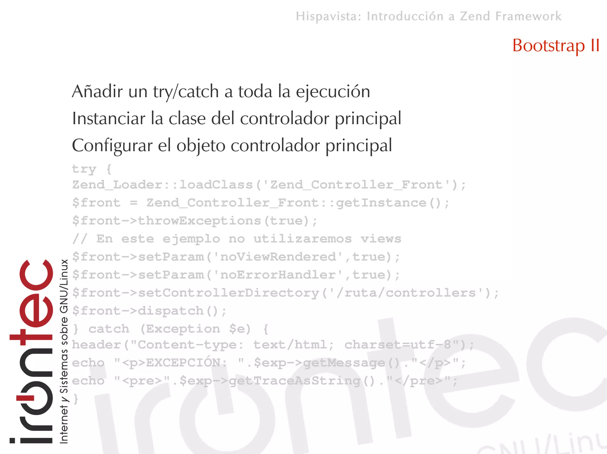 Introducción a Zend Framework