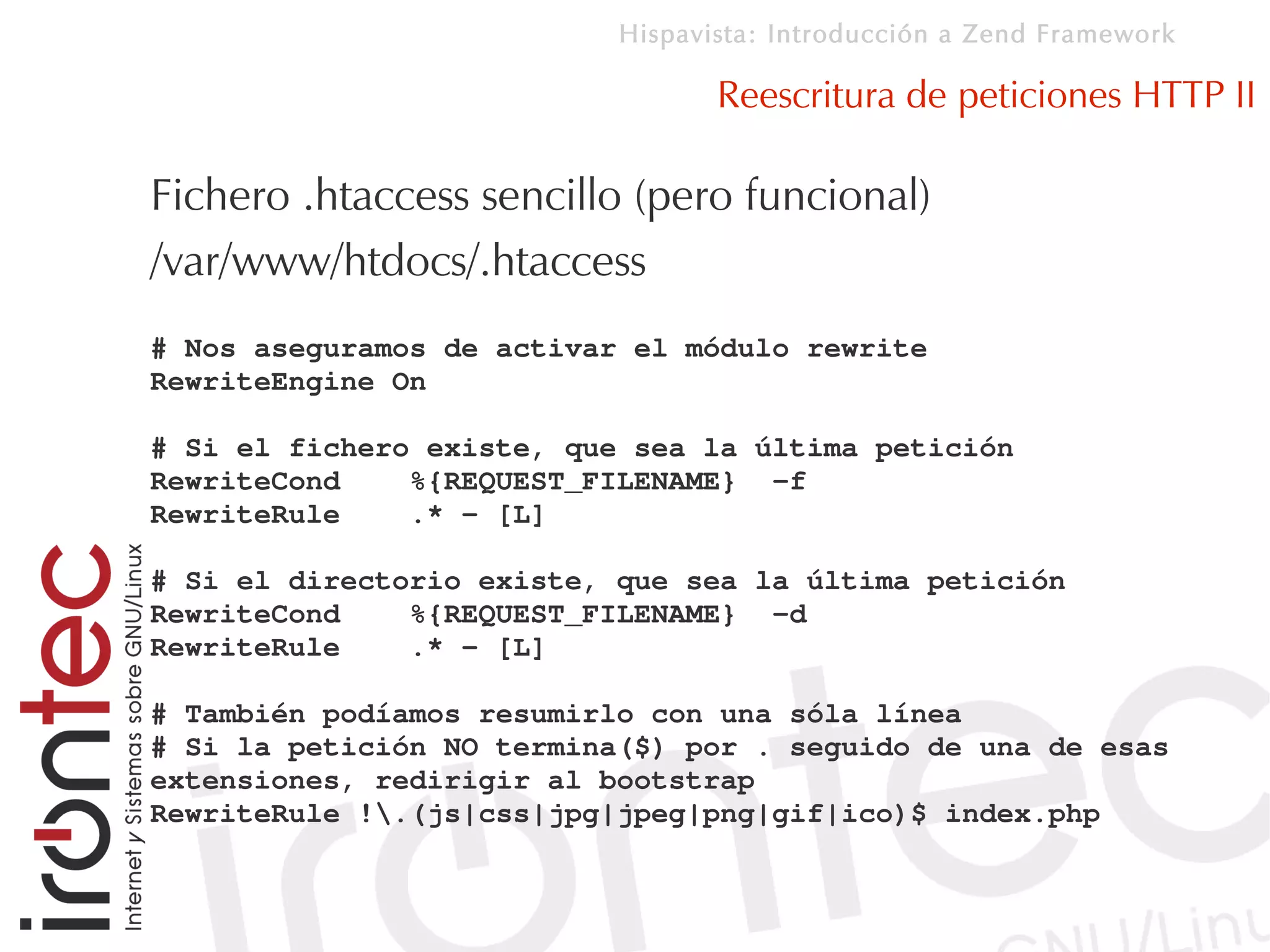 Introducción a Zend Framework