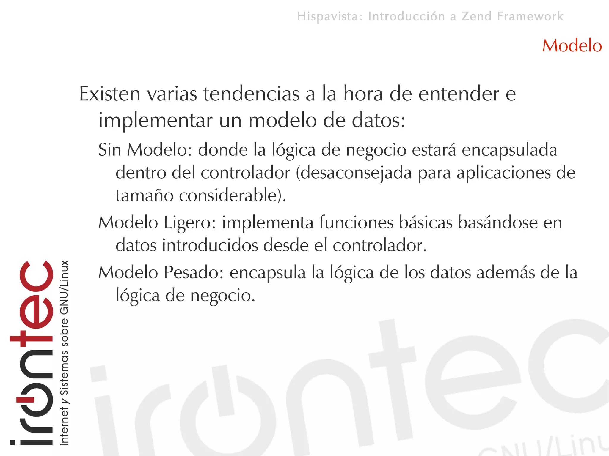 Introducción a Zend Framework