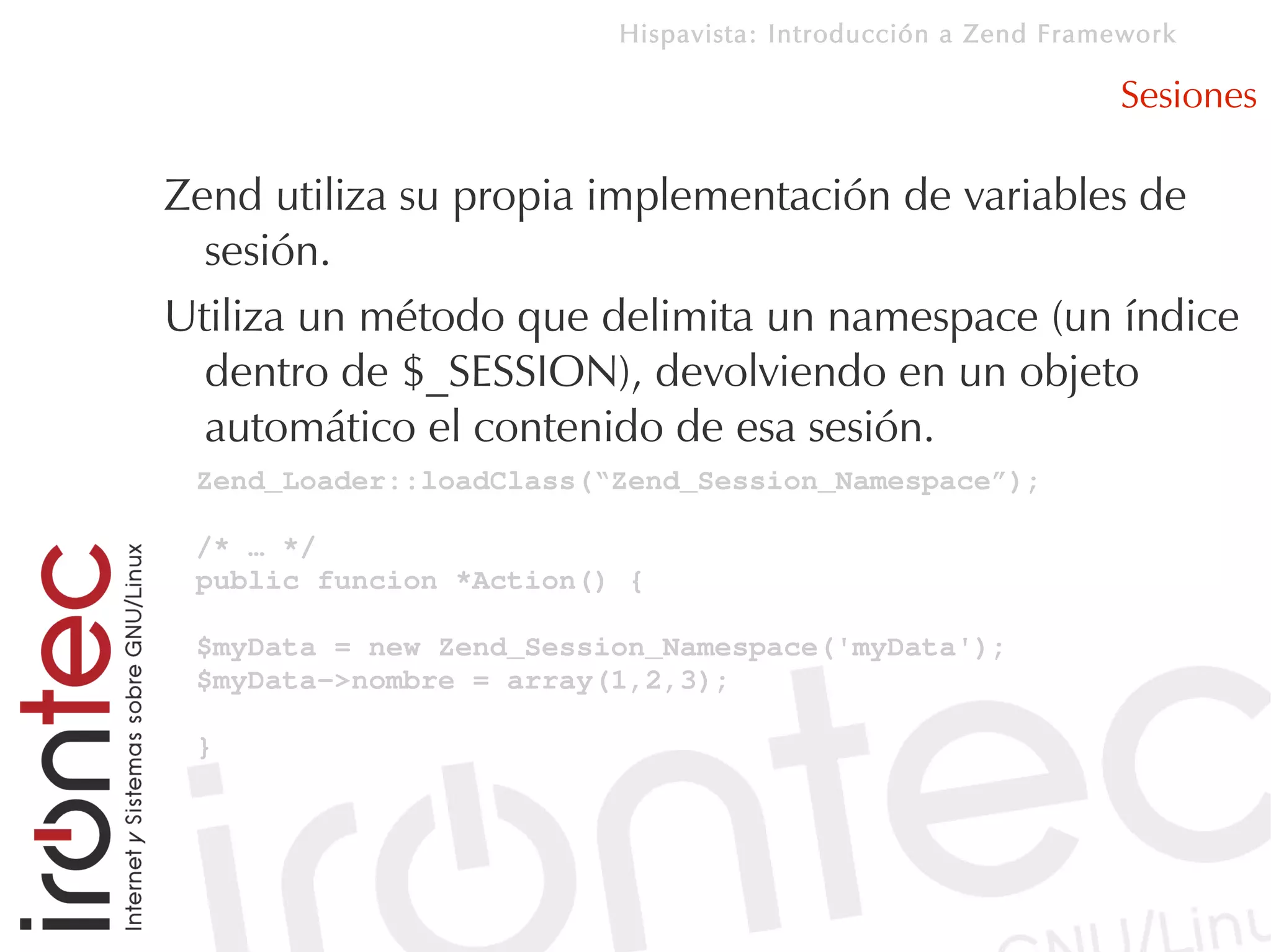 Introducción a Zend Framework