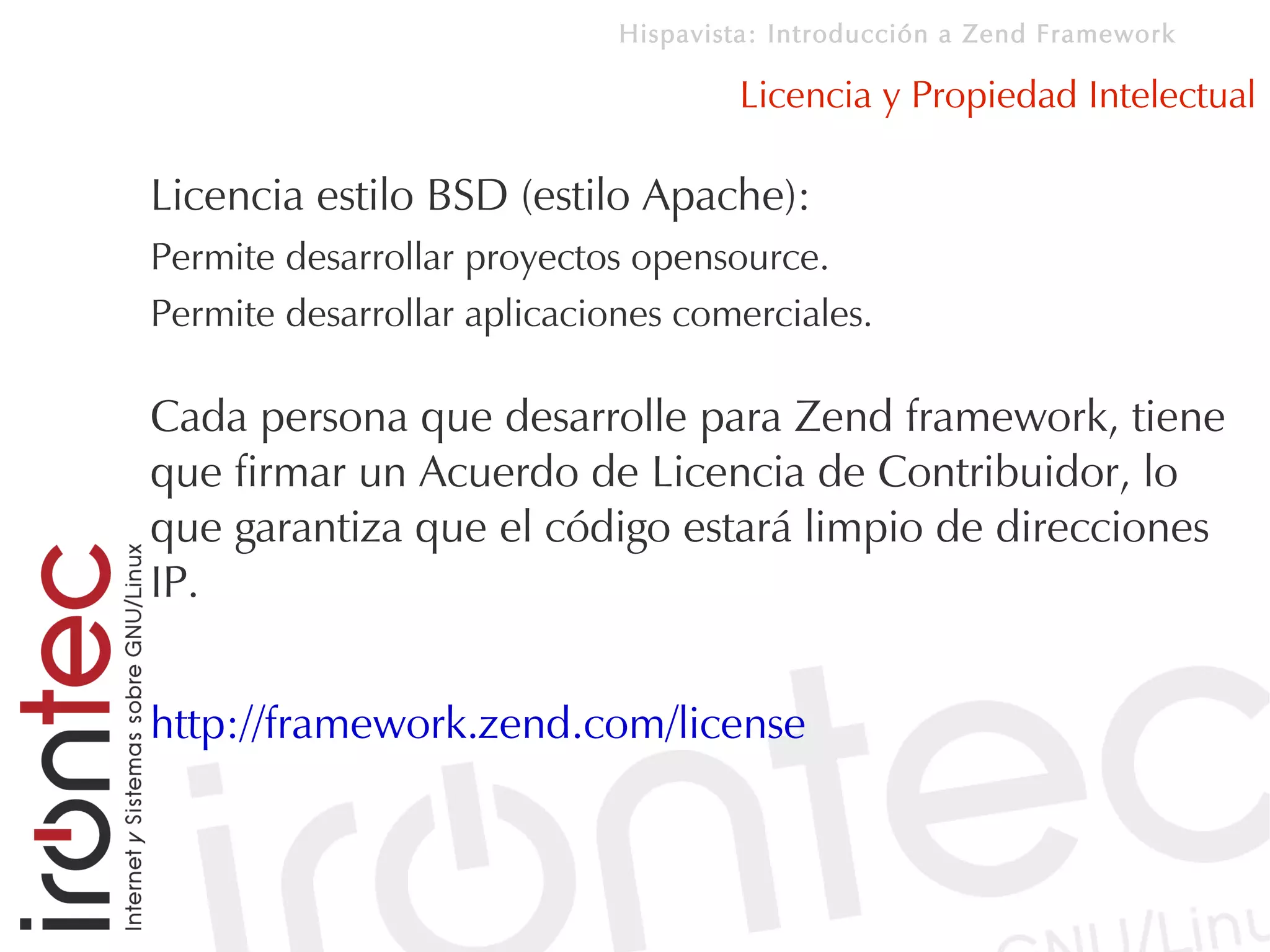 Introducción a Zend Framework