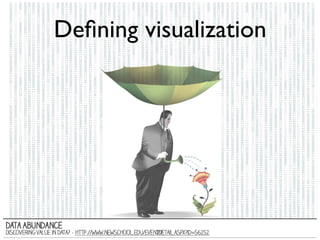 Deﬁning visualization
27
 