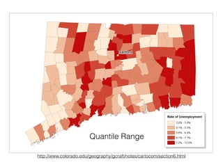 Quantile Range
http://www.colorado.edu/geography/gcraft/notes/cartocom/section6.html
 
