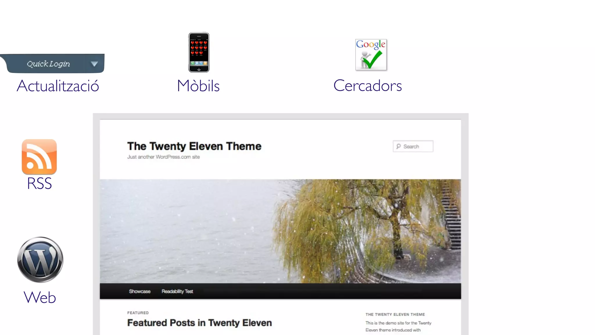 Actualització   Mòbils   Cercadors




 RSS




 Web
 