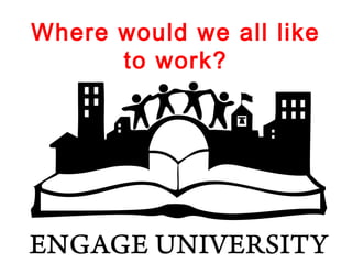 Where would we all like
      to work?
 