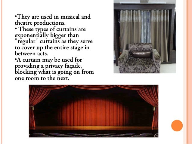 Curtains And Blinds