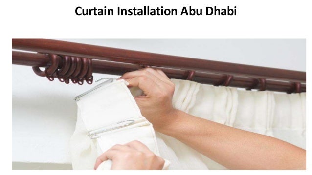 Curtain Installation Abu Dhabi
 
