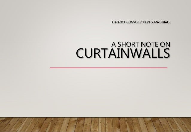 Curtain Walls