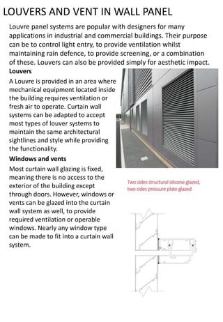 Curtain walls | PPTX