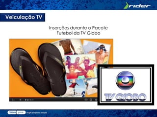 Veiculação TV
                Inserções durante o Pacote
                    Futebol da TV Globo
 