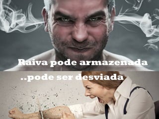 Raiva pode armazenada
..pode ser desviada
 