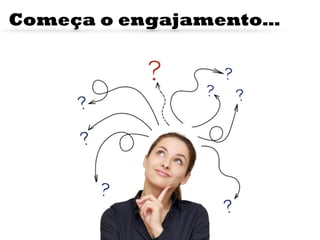 Começa o engajamento…
 