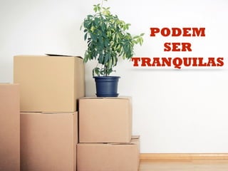 PODEM
SER
TRANQUILAS
 