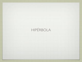 HIPÉRBOLA

 