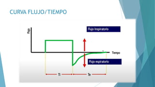 CURVA FLUJO/TIEMPO
 