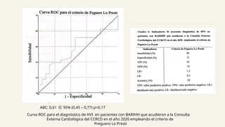Curvas ROC - Arantxa.BIOESTADISTICA pptx | PPTX