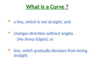 Railway simple curve design and maintenance | PPTX
