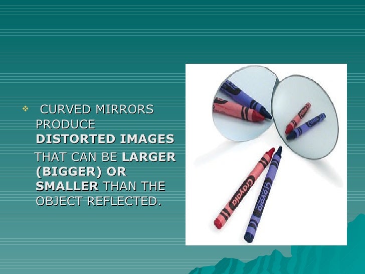 Curved mirrors Year 6