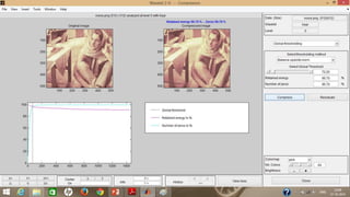 Curved Wavelet Transform For Image Denoising using MATLAB. | PPTX