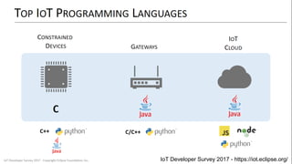 IoT Developer Survey 2017 - https://iot.eclipse.org/
 