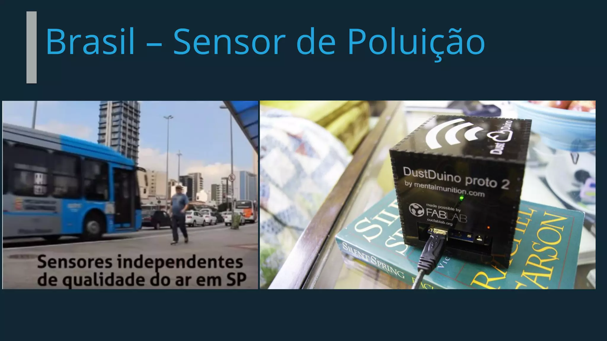 Brasil – Sensor de Poluição
 