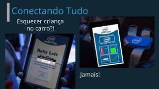 Conectando Tudo
Esquecer criança
no carro?!
Jamais!
 