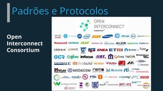 Padrões e Protocolos
Open
Interconnect
Consortium
 