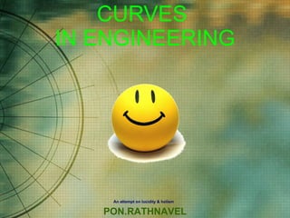 CURVES  IN ENGINEERING An attempt on lucidity & holism   PON.RATHNAVEL 
