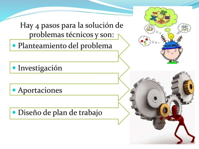 LA RESOLUCION DE PROBLEMAS Y EL TRABAJO POR PROYECTOS EN LOS PROCESOS