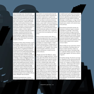 nami technologicznymi. Postmodernizm
opisuje przemieszczenie znaczeń związanych
z przezwyciężeniem liniowych narracji. Prz...