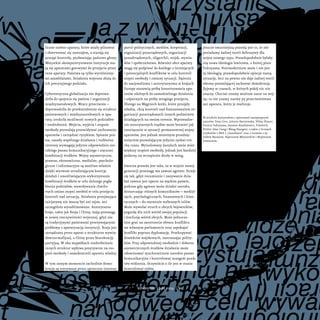 liczne osobne aparaty, które miały pilnować
i obserwować się nawzajem, a starają się
przejąć kontrolę, pozbawiając państwo...