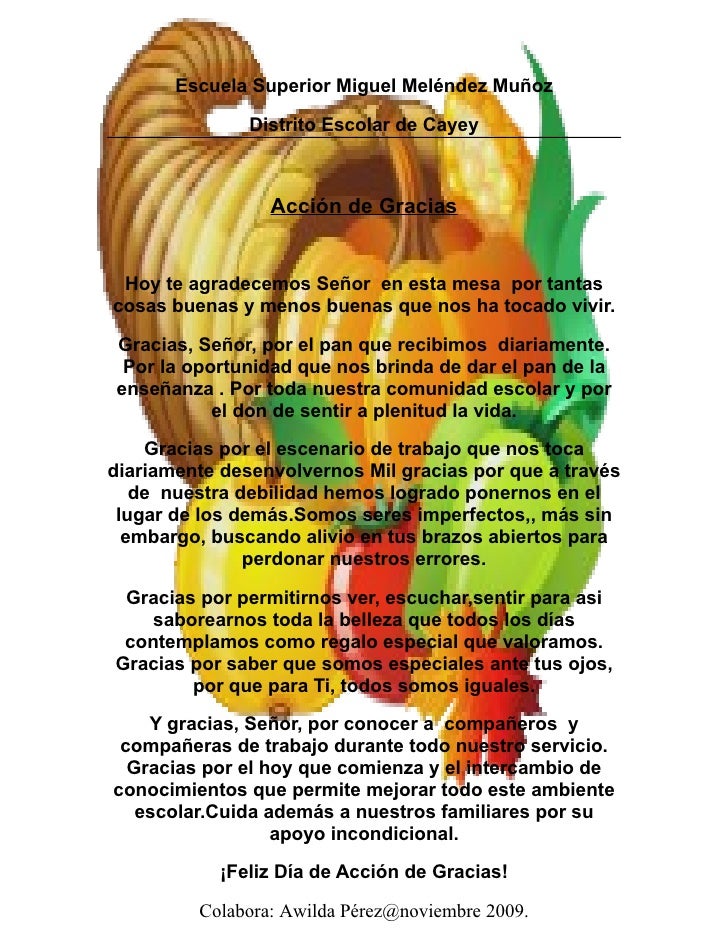 Acción de Gracias