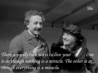 Dr. Albert Einstein: A Tribute