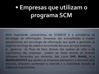 • Abertura de uma empresa.É necessário que haja uma programação e previsão de políticas de  gestão de estoques e para a operacionalização dos princípios de melhoria contínua, baseados nas funções gerenciais e nas pesquisas de mercado e ramo, podendo ser feitas pelo processamento de dados (como o “Fale Conosco”, por exemplo) , que é uma forma de conhecer a necessidade de cada localidade.