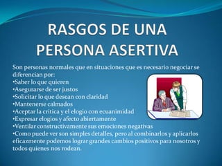 comunicacion asertiva