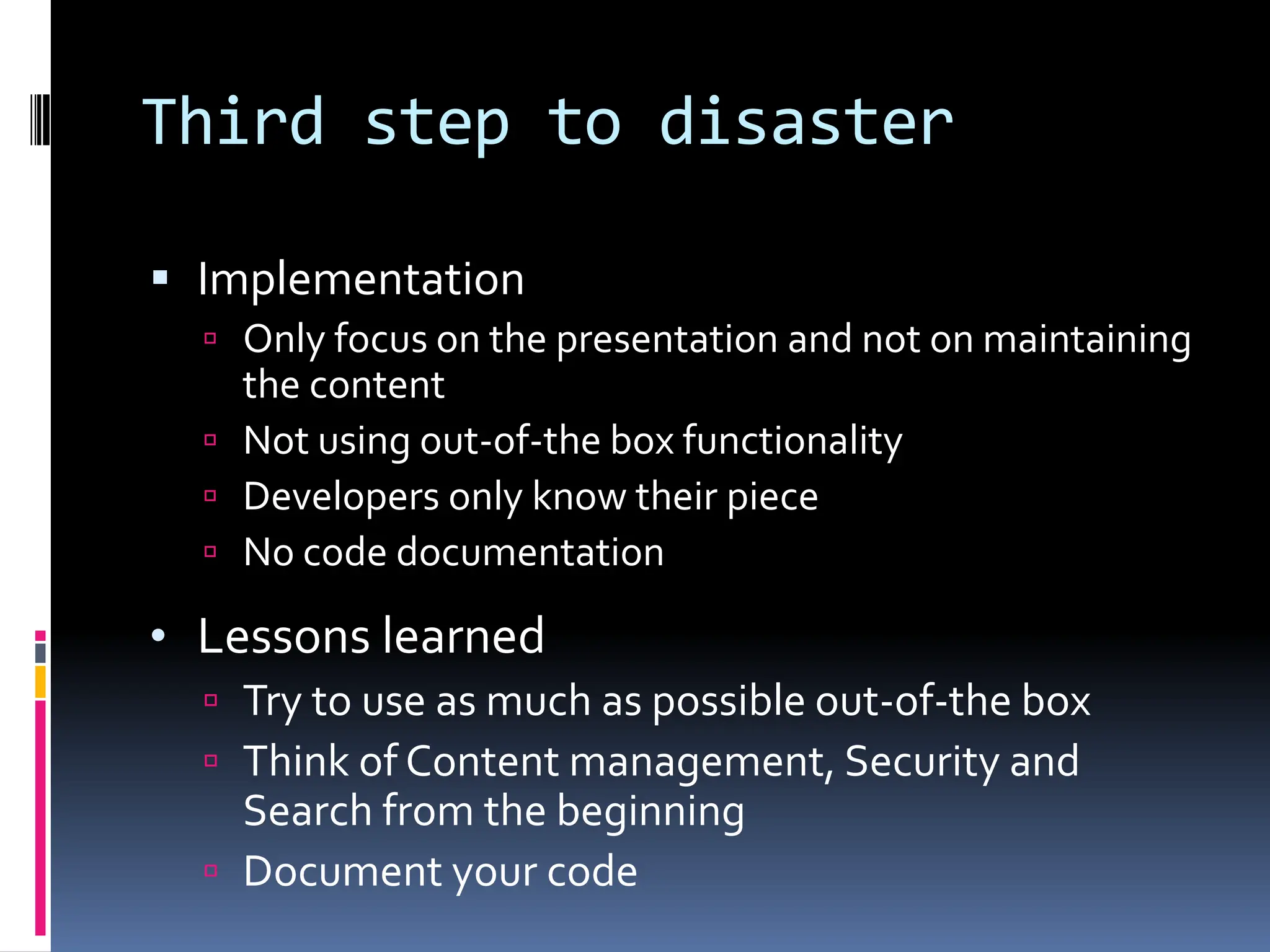 SharePoint Customizations How far should you go