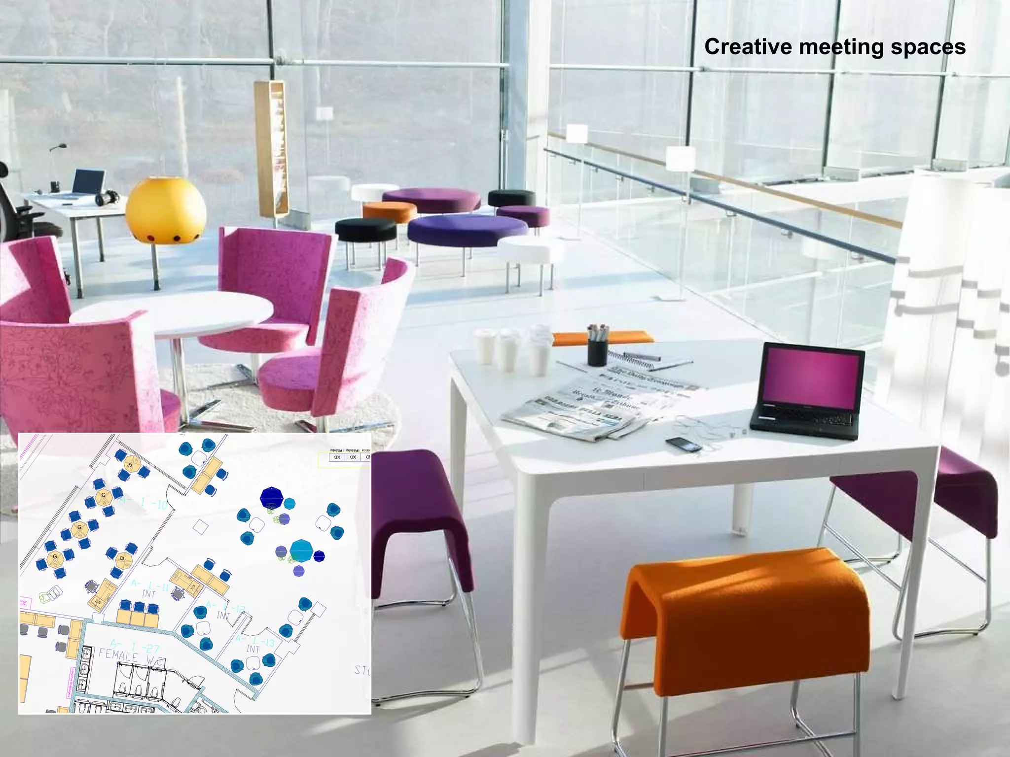 Creative meeting spaces 