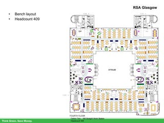 RSA Glasgow Bench layout Headcount 409 