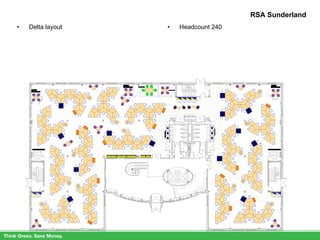 RSA Sunderland Delta layout Headcount 240 