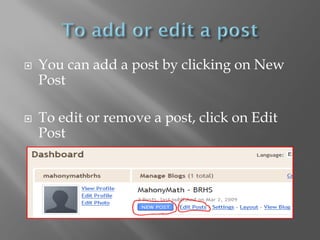 Weblogs in the Classroom